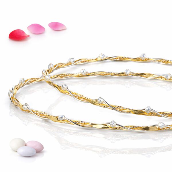 Στέφανα Γάμου από Ασήμι 925° S-1637