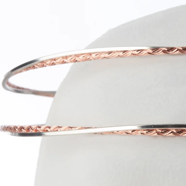 Επάργυρα στέφανα γάμου SA-1329