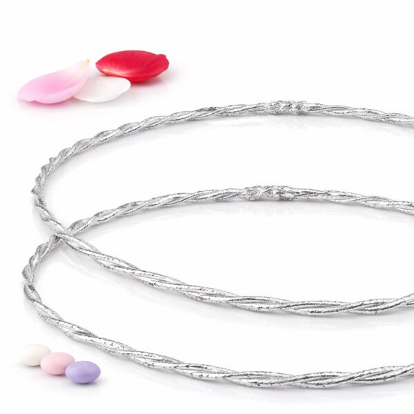 Επάργυρα στέφανα γάμου SA-1402