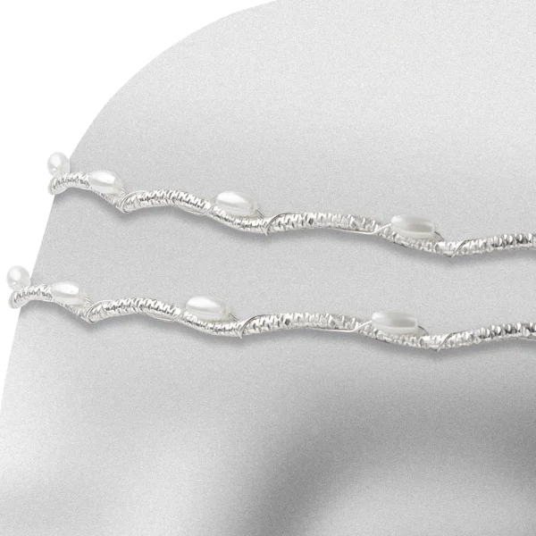 Επάργυρα στέφανα γάμου SA-1403