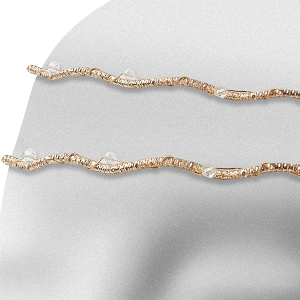 Επάργυρα στέφανα γάμου SA-1404