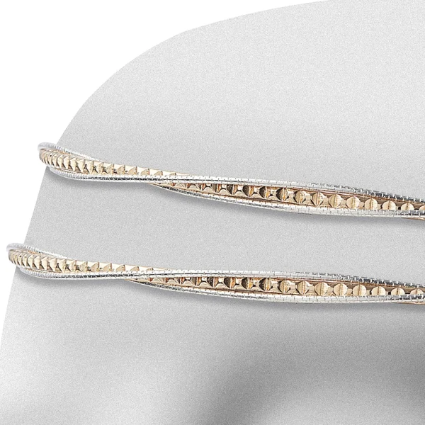 Επάργυρα στέφανα γάμου SA-1407