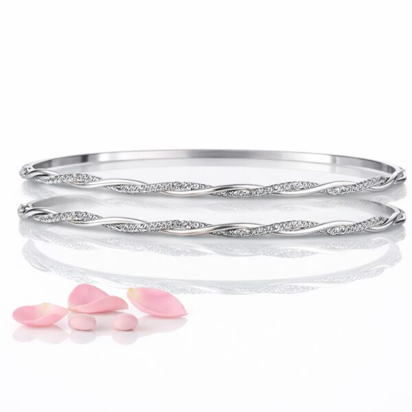 Επάργυρα στέφανα γάμου SA-1415