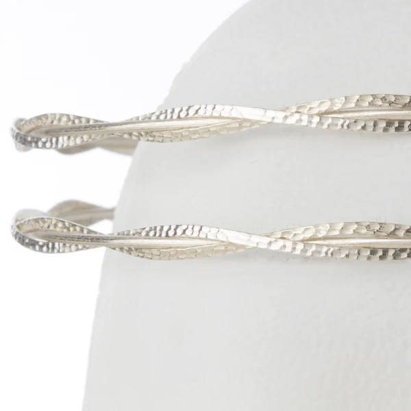 Στέφανα Γάμου από ασήμι S-0860