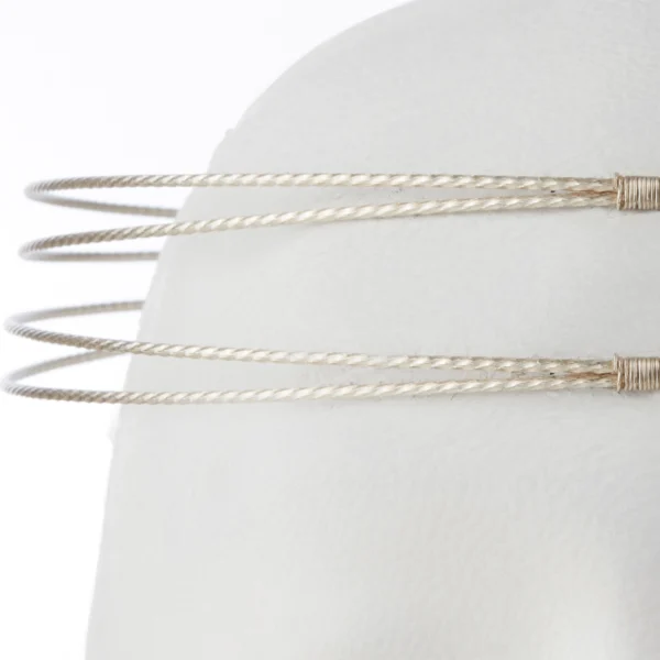 Στέφανα Γάμου από ασήμι S-0863