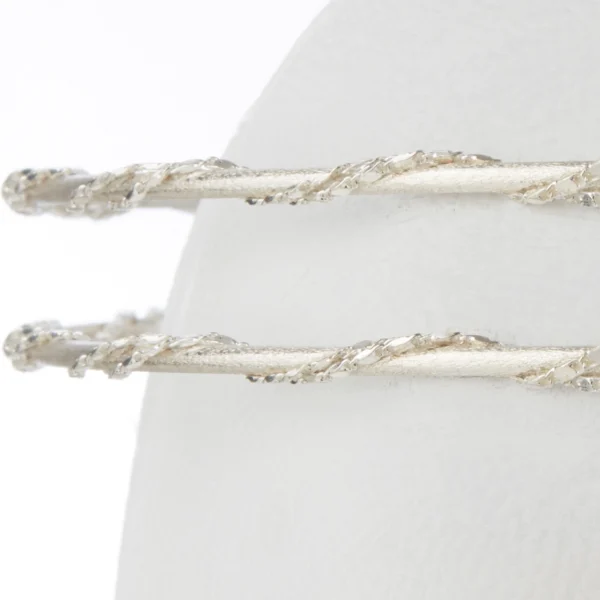 Στέφανα Γάμου από ασήμι S-1109