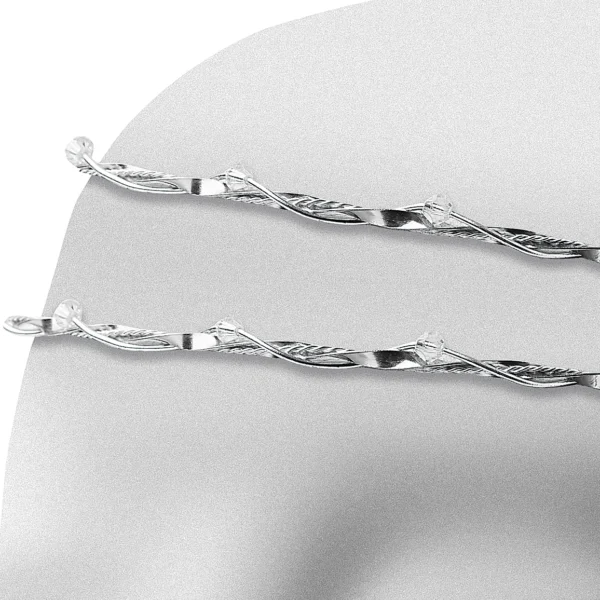 Στέφανα Γάμου από ασήμι S-1638