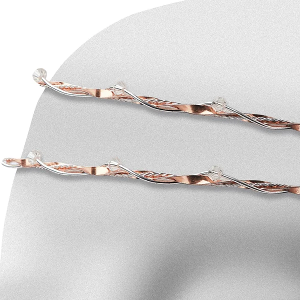 Στέφανα Γάμου από ασήμι S-1639