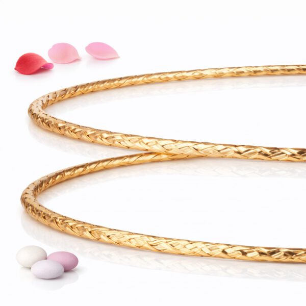 Χειροποίητα Επάργυρα Στέφανα Γάμου SA-1307