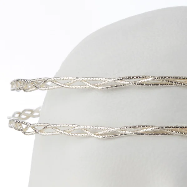 Επάργυρα στέφανα γάμου SA-1318