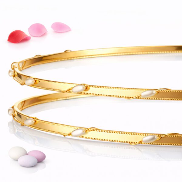 Χειροποίητα Επάργυρα Στέφανα Γάμου SA-1324