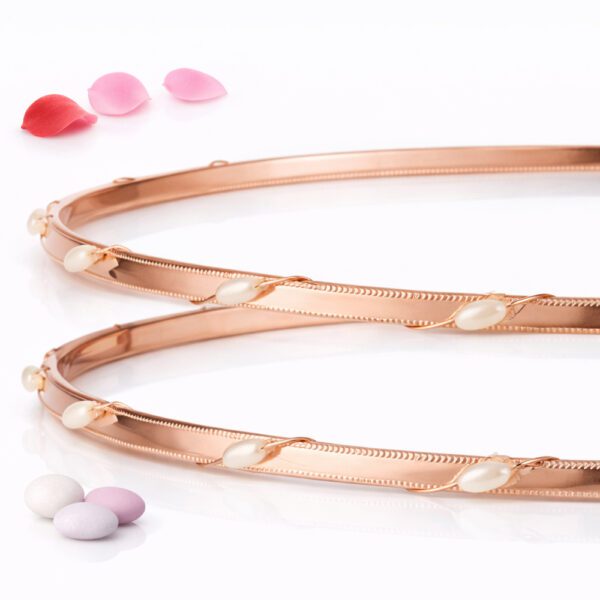 Χειροποίητα Επάργυρα Στέφανα Γάμου SA-1325