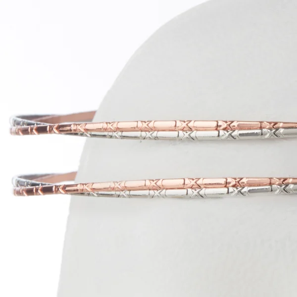 Επάργυρα στέφανα γάμου SA-1336