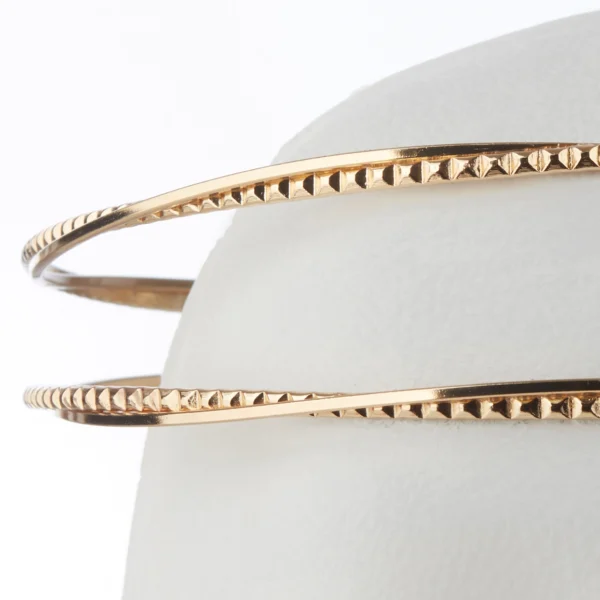 Επίχρυσα στέφανα γάμου SA-1340