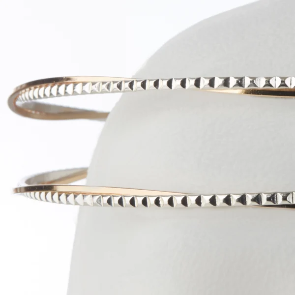 Επάργυρα στέφανα γάμου SA-1342