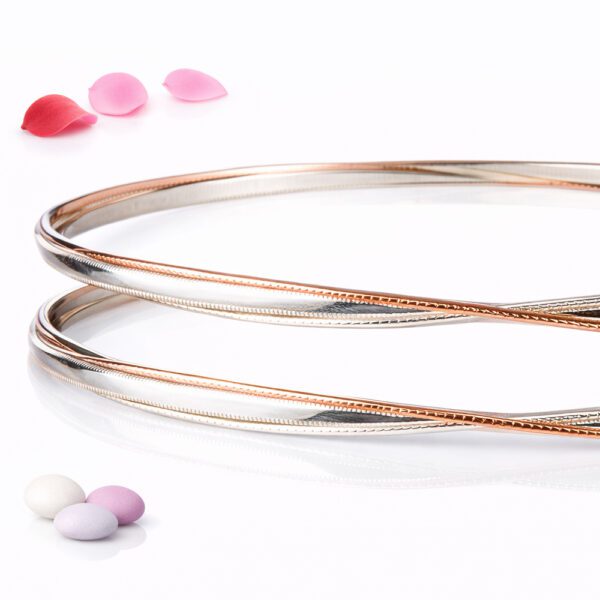 Χειροποίητα Επάργυρα Στέφανα Γάμου SA-1344