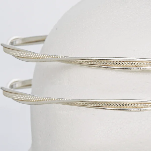 Επάργυρα στέφανα γάμου SA-2006