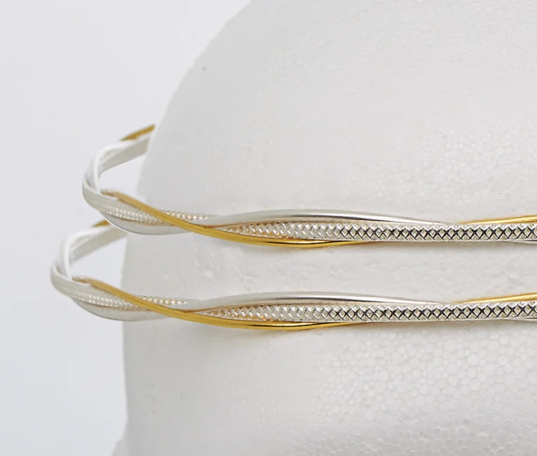 Επάργυρα στέφανα γάμου SA-2007