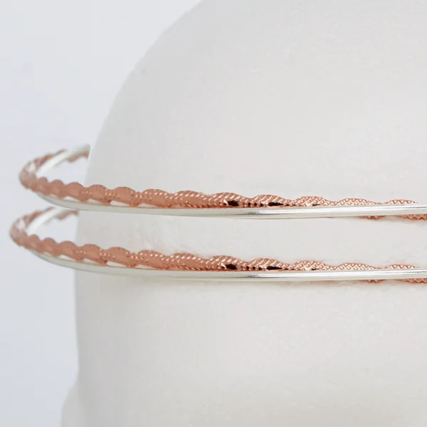 Στέφανα Γάμου επάργυρα SA-2017