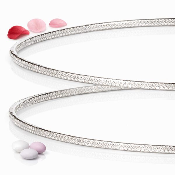 Επάργυρα στέφανα γάμου SA-2036