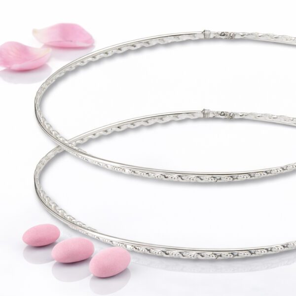 Επάργυρα στέφανα γάμου SA-2015