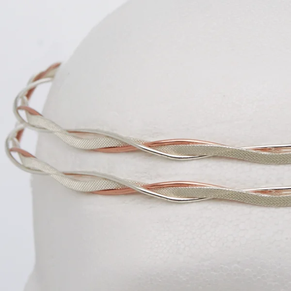 Στέφανα Γάμου από ασήμι S-1705