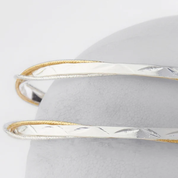 Επάργυρα στέφανα γάμου SA-2417