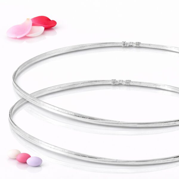 Επάργυρα στέφανα γάμου SA-2427