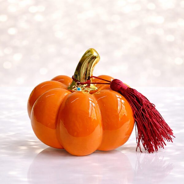 Γούρι Κολοκύθα Κεραμικό XM-2501