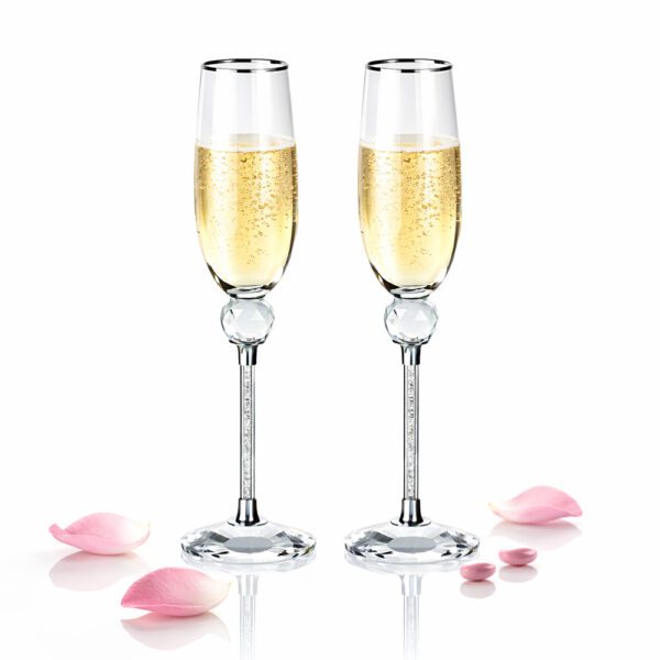 Σετ κρυστάλλινα ποτήρια σαμπάνιας PS-0500