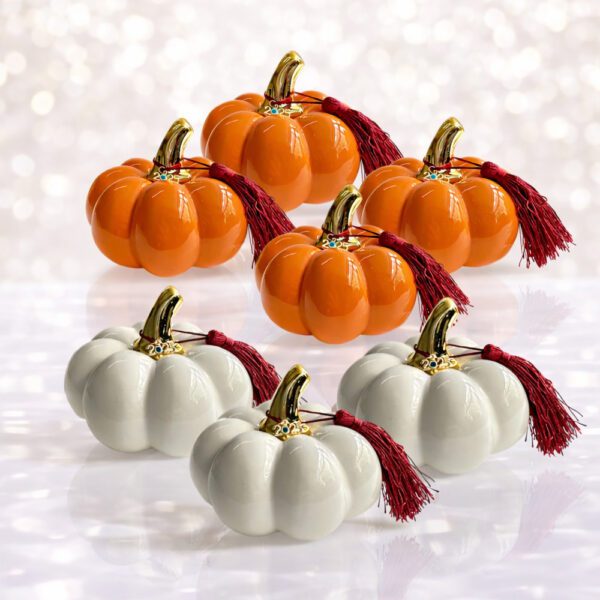 Γούρι Κολοκύθα Κεραμικό Σετ 6 τεμ. XM-2500