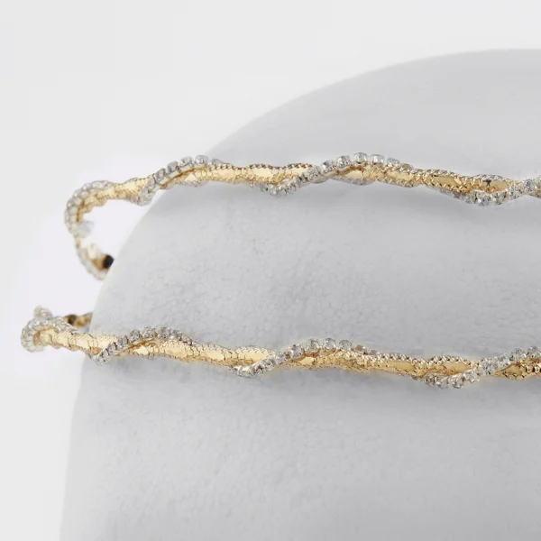 Επάργυρα στέφανα γάμου SA-2454