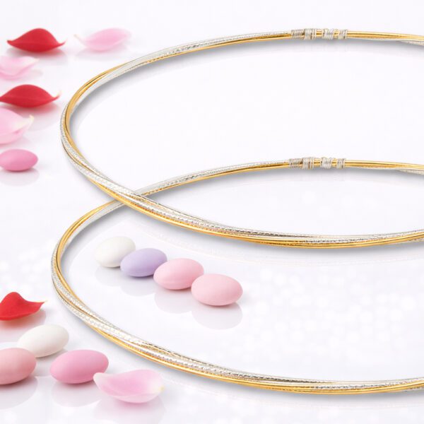 Χειροποίητα Επάργυρα Στέφανα Γάμου SA-2612